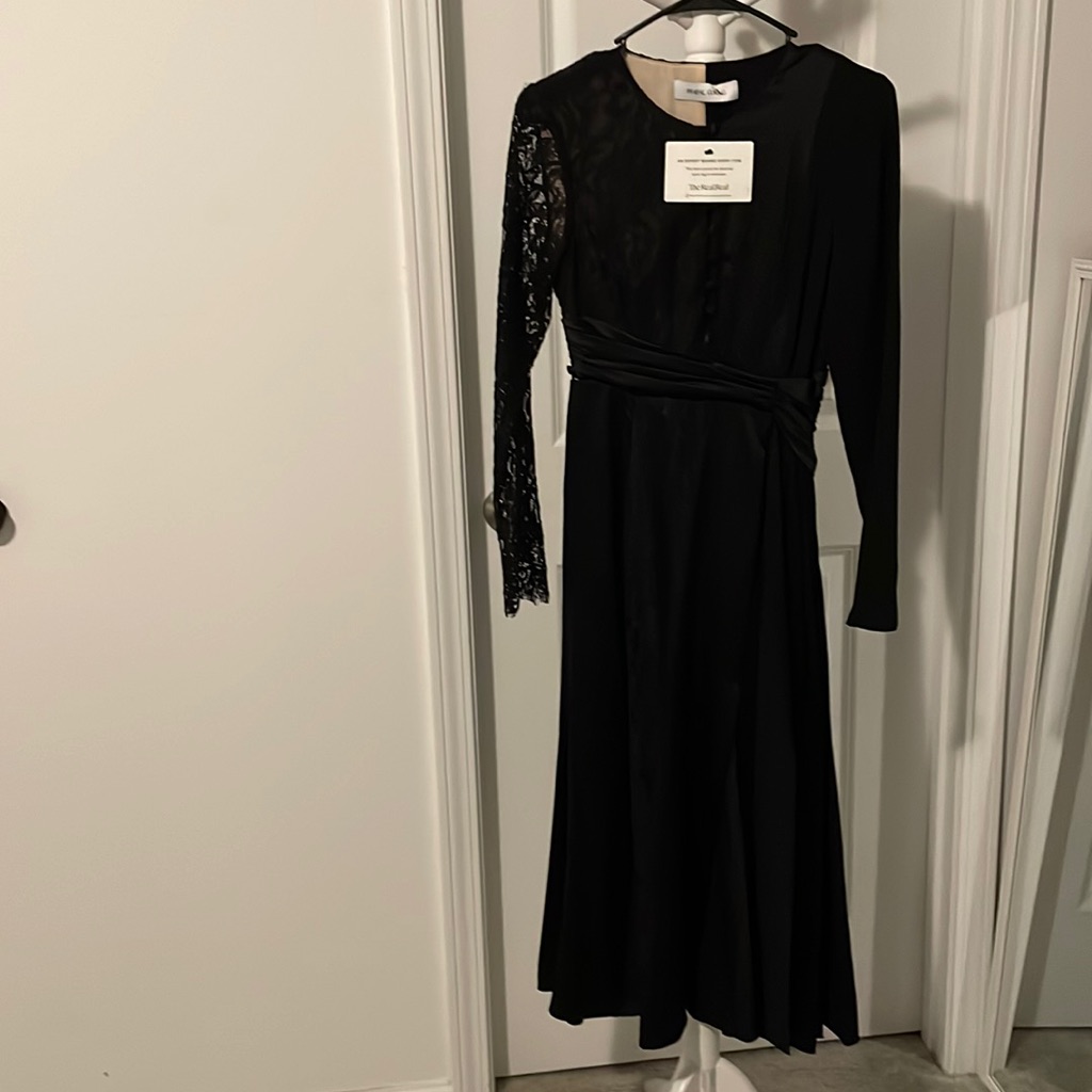 Brand:Prabal Curung,S:2,Col:Black,Newwith Tag,100/ Silk,Very High Quality,Dressy